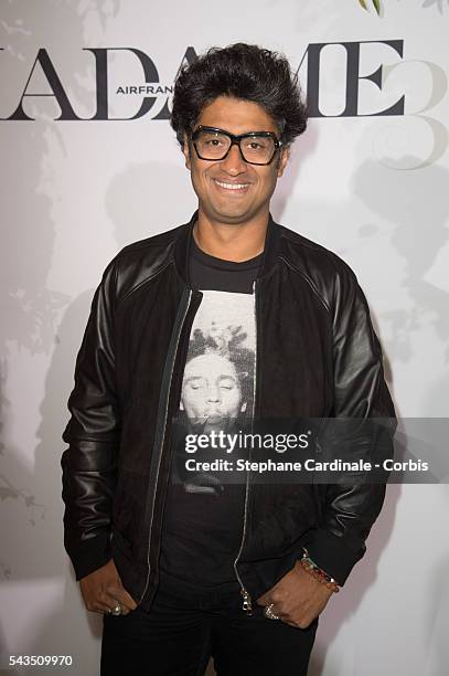 Host Sebastien Folin attends the 'Air France Madame' 30th Anniversary at Le Ritz Hotel, on June 28, 2016 in Paris, France.