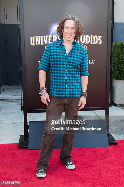 Actor Michael Traynor attends the Press Event For "The Walking Dead" Attraction "Don't Open, Dead Inside" at Universal Studios Hollywood on June 28,...