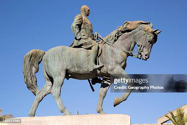 Statue of General Miguel Primo de Rivera, Plaza del Arenal, Jerez de la Frontera, Spain.