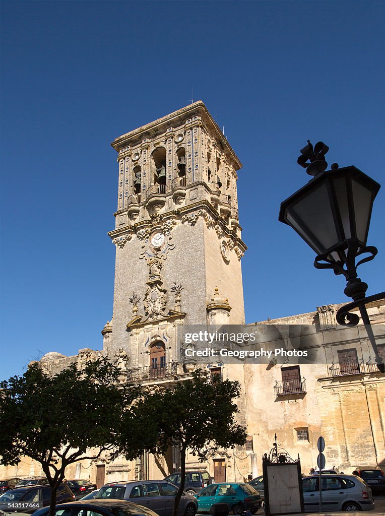 Tower of church Santa Maria de la Asuncion, Spain