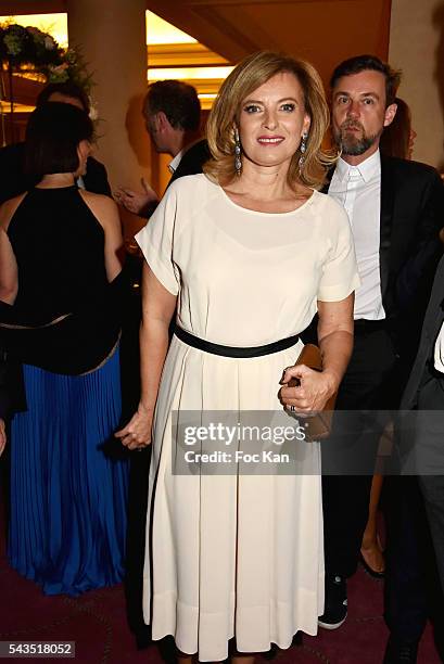 Valerie Trierweiler attends 22th Amnesty International France: Gala at Theatre des Champs Elysees on June 28, 2016 in Paris, France.