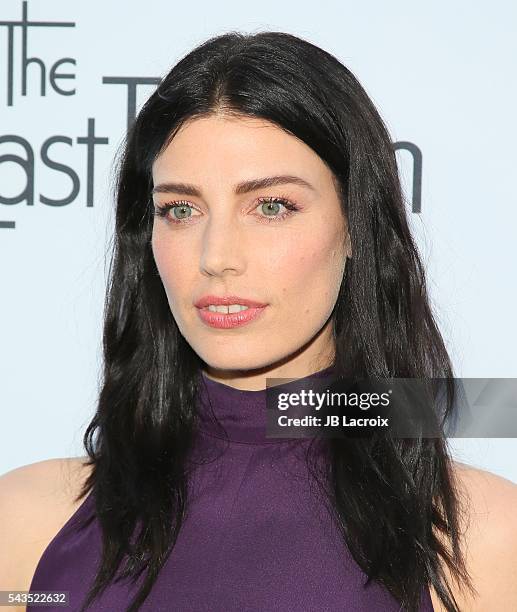 Jessica Pare attends a Sony Pictures Television Social Soiree featuring Amazon pilots, 'The Last Tycoon' and 'The Interestings' on June 28, 2016 in...