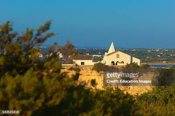 Nossa Senhora da Rocha Chapel, Armaao de Pera, Algarve, Portugal.