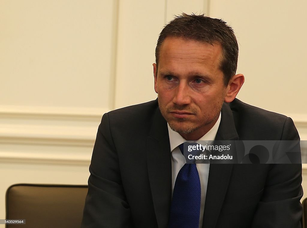 Danish FM Kristian Jensen in Turkey's Gaziantep