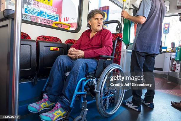 Bus Rider Badfe 55 Bus Rider Wheelchair Stock Photos, High-Res Pictures, and Images ...