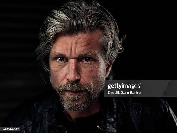 Writer Karl Ove Knausgard is photographed for Random House on May 21, 2014 in London, England.