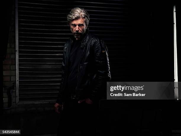 Writer Karl Ove Knausgard is photographed for Random House on May 21, 2014 in London, England.