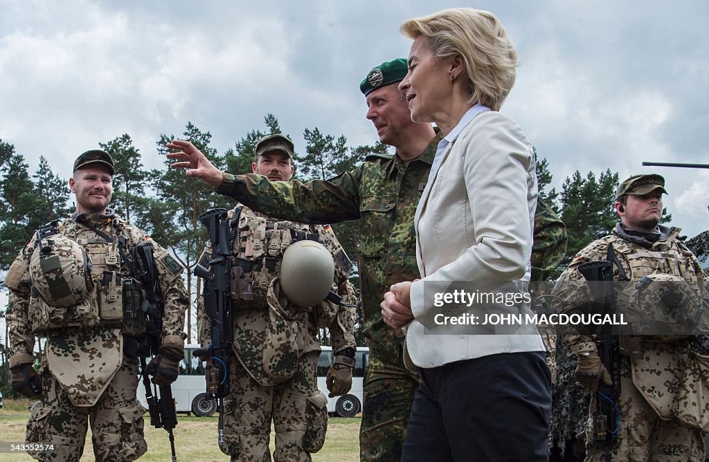 GERMANY-DEFENCE-VON DER LEYEN