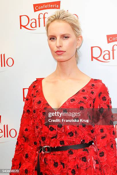 Super model Karolina Kurkova attends the Raffaello Summer Day 2016 to celebrate the 26th anniversary of Raffaello on June 24, 2016 in Berlin, Germany.