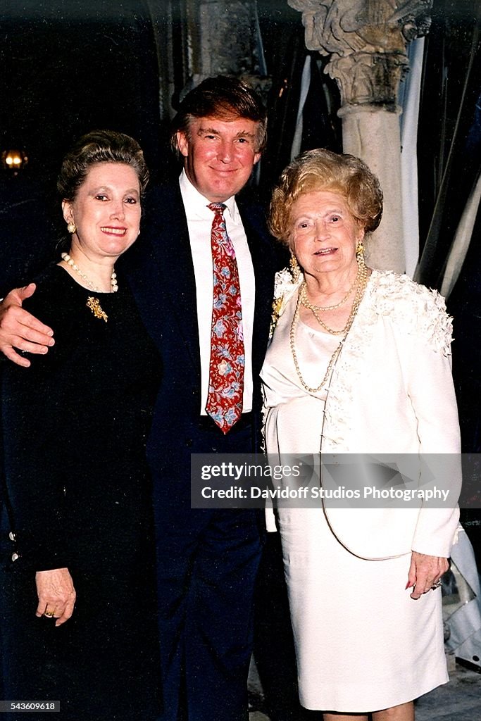 The Trumps At Mar-A-Lago