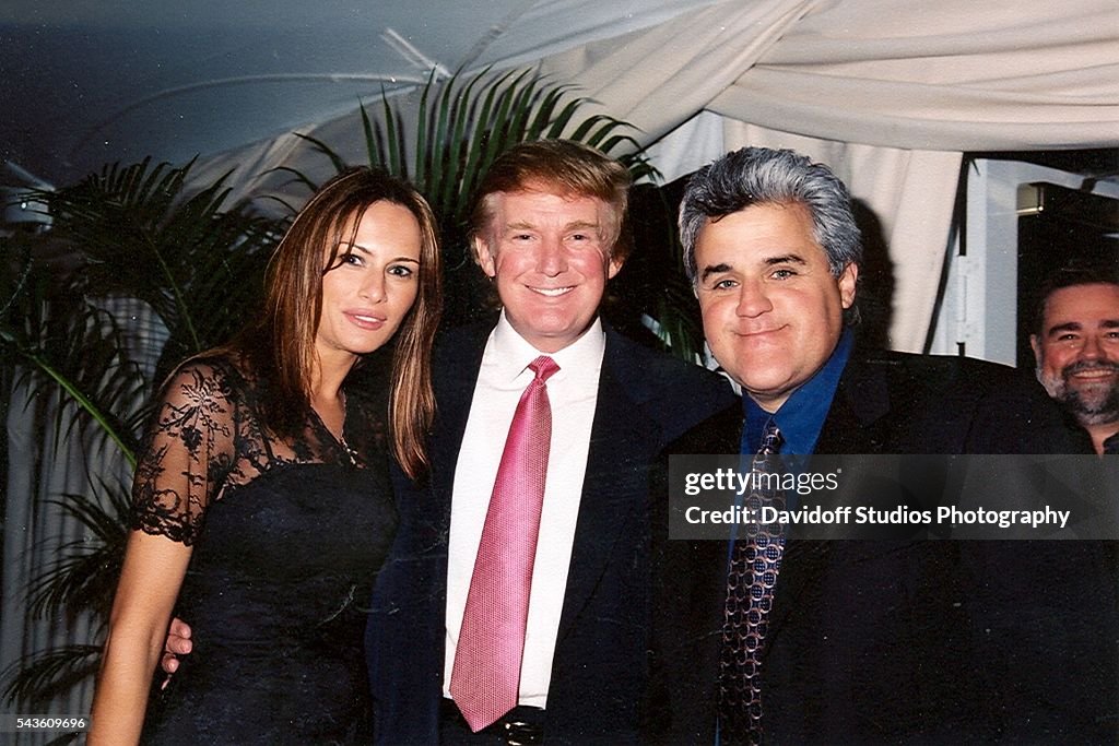 Knauss, Trump, & Leno At Mar-A-Lago