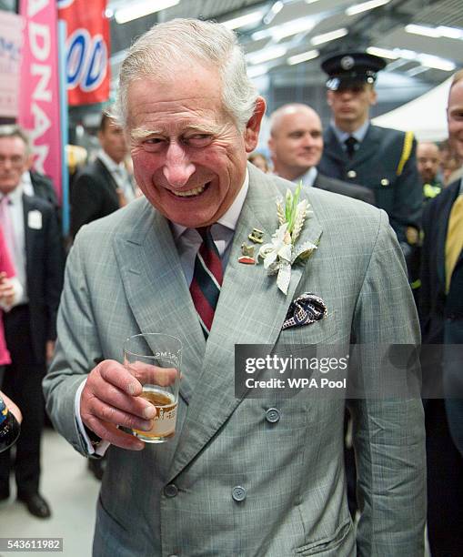 Prince Charles, Prince of Wales visits The Royal Norfolk Show at Norfolk Showground on June 29, 2016 in Norwich, England.