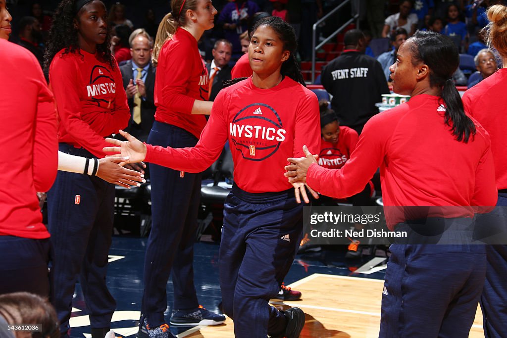 San Antonio Stars v Washington Mystics