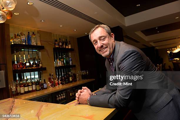 Mario Maccioni, owner of restaurant Le Cirque, photographed at The Leela hotel on November 29, 2013 in Mumbai, India.