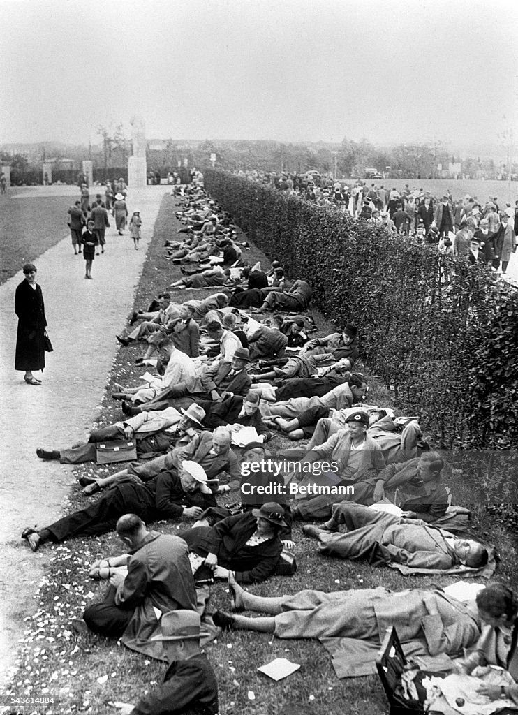 Lunch Time at the Berlin Olympics