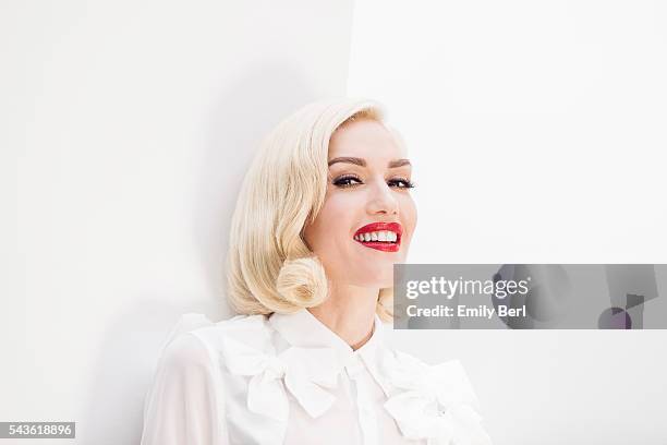 Musician Gwen Stefani is photographed for New York Times on March 3, 2016 in Los Angeles, California.