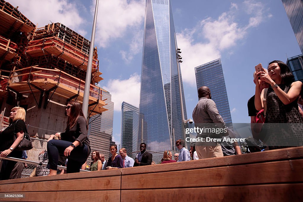 World Trade Center's New Liberty Park Opens