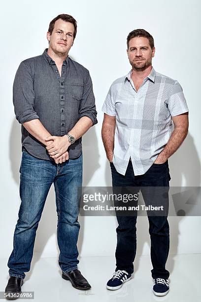 Jonathan Nolan and Greg Plageman are photographed for Entertainment Weekly Magazine at the ATX Television Fesitval on June 10, 2016 in Austin, Texas.