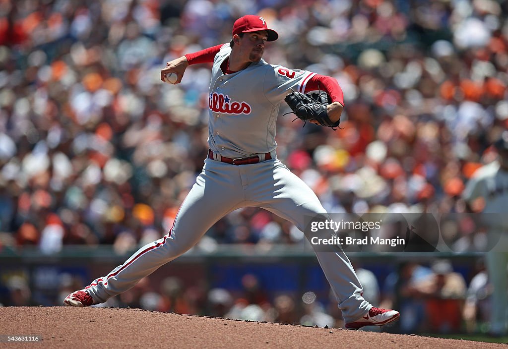 Philadelphia Phillies v San Francisco Giants