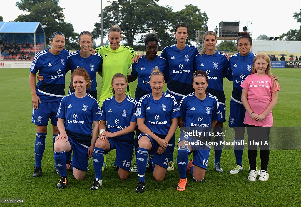 WSL 1: Birmingham City Ladies v Arsenal Ladies FC
