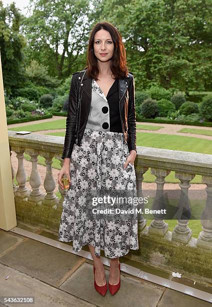 Caitriona Balfe attends the Creatures of the Wind Resort 2017 collection and runway show presented by Farfetch at Spencer House on June 29, 2016 in...