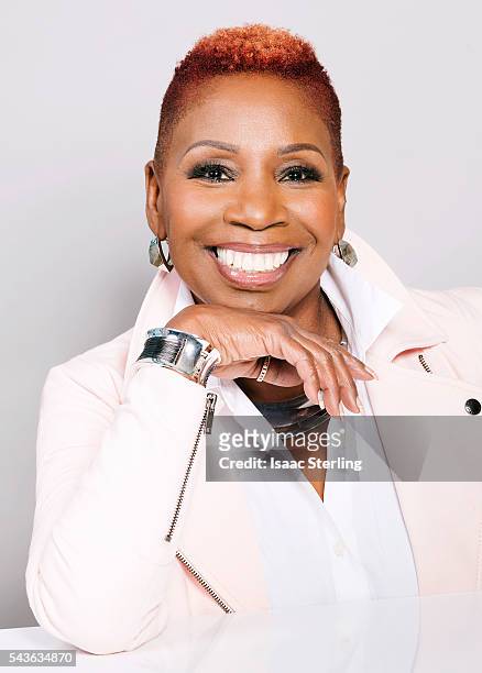 Inspirational speaker, lawyer, New Thought spiritual teacher, author, life coach and television personality is photographed Iyanla Vanzant for Self...