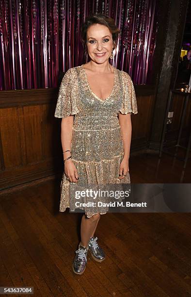 Julia Sawalha attends the World Premiere after party of "Absolutely Fabulous: The Movie" at Liberty on June 29, 2016 in London, England.