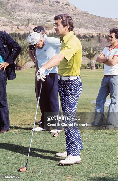 The English golfer Tony Jacklin Madrid, Spain. .