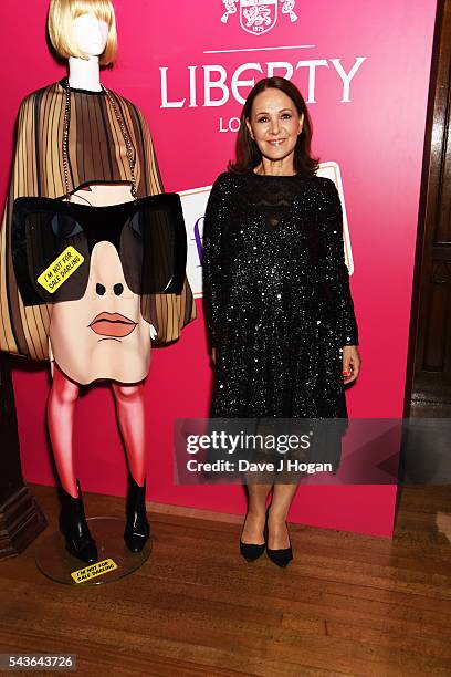 Arlene Phillips attends the after party of the world premiere of "Absolutely Fabulous: The Movie" at Liberty on June 29, 2016 in London, England.