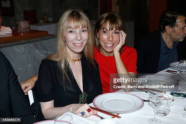Victoire de Castellane and her sister Mathilde Favier attend the Dinner following the Private View of "Francoise Sagan, Photographer" : Photo...