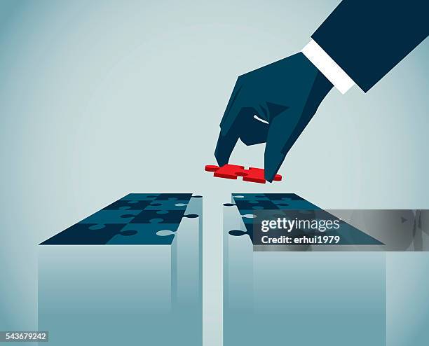 solution - cartoon bridge stock illustrations