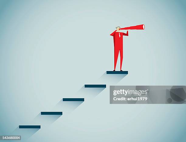 guidance - step ladder stock illustrations