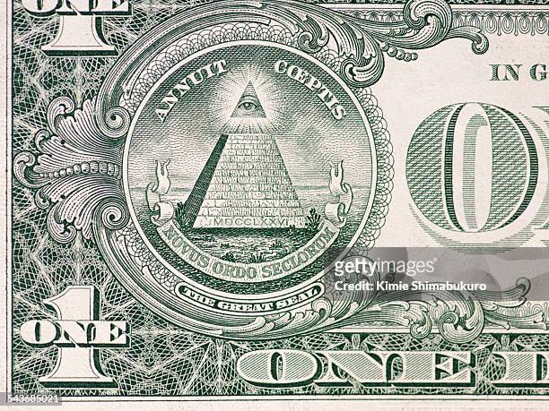 currency - illuminati 個照片及圖片檔
