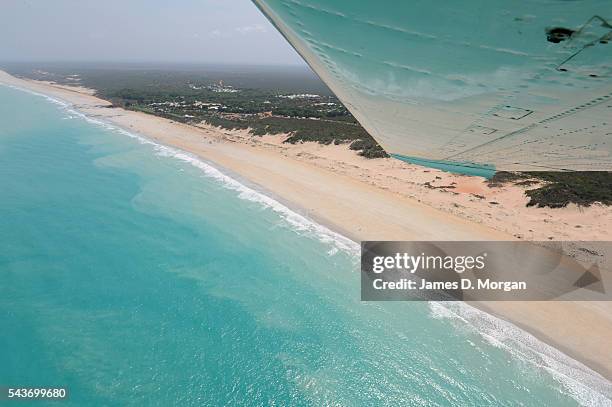 Aviation runways throughout the Kimberley region on October 05, 2011 in Western Australia. These remote runways and landing strips are a collection...