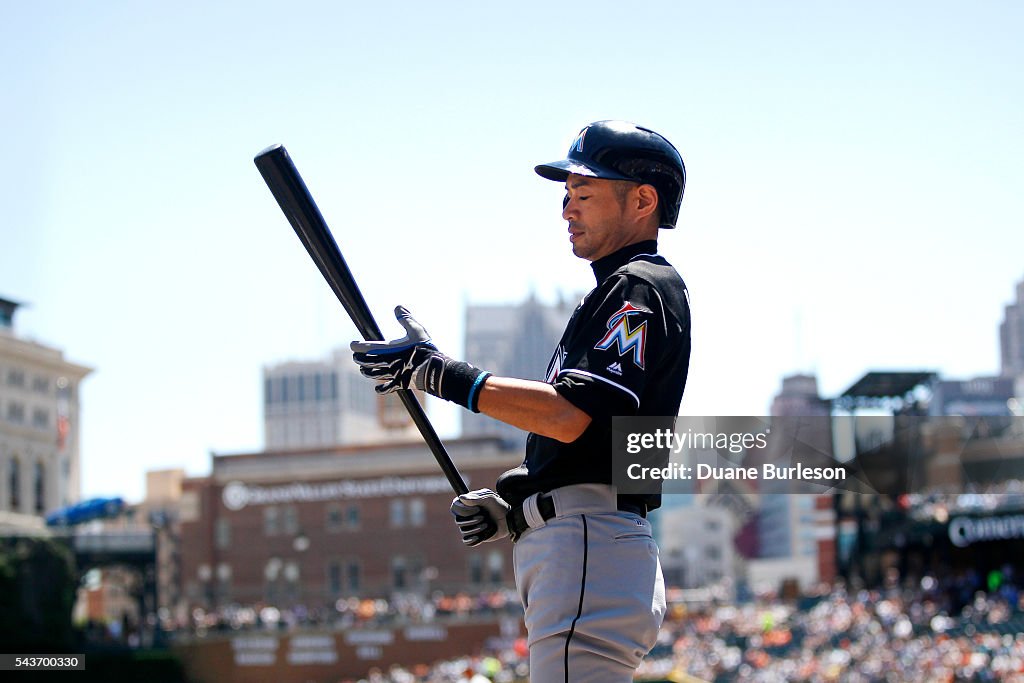 Miami Marlins v Detroit Tigers