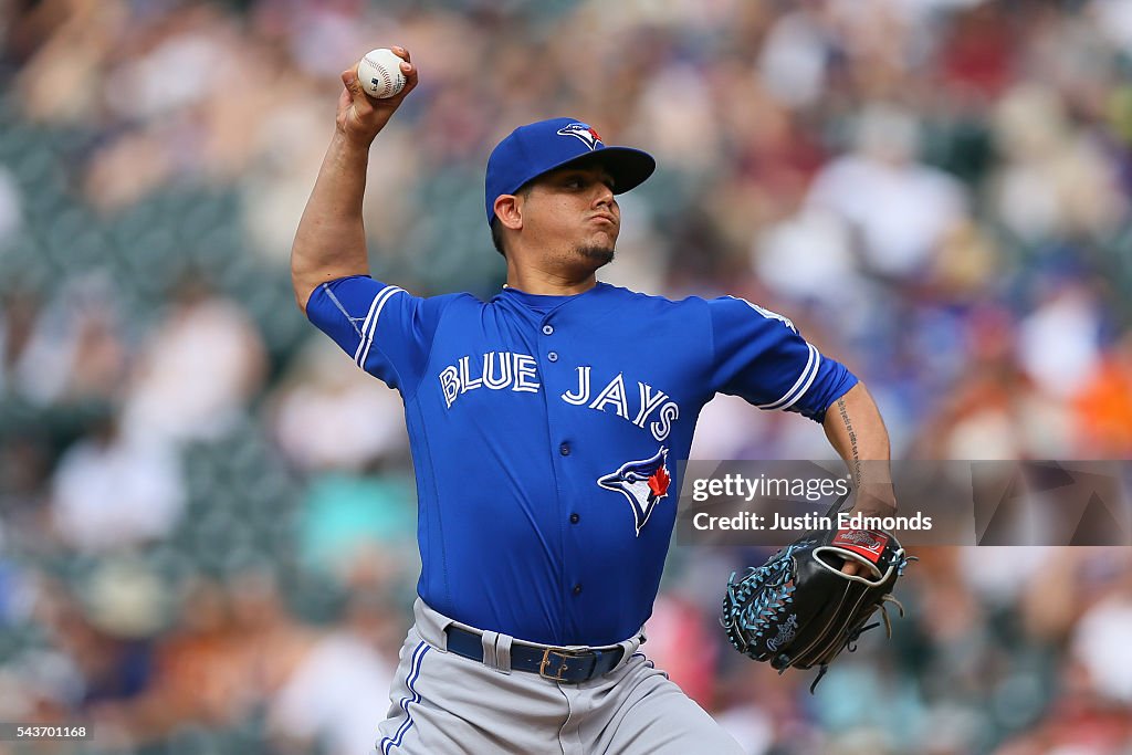 Toronto Blue Jays v Colorado Rockies