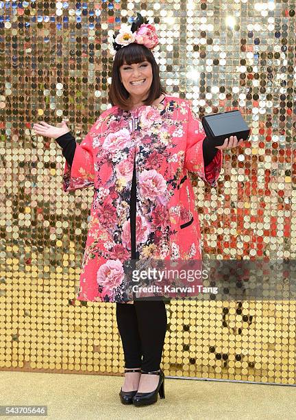 Dawn French attends the World Premiere of "Absolutely Fabulous: The Movie" at Odeon Leicester Square on June 29, 2016 in London, England.