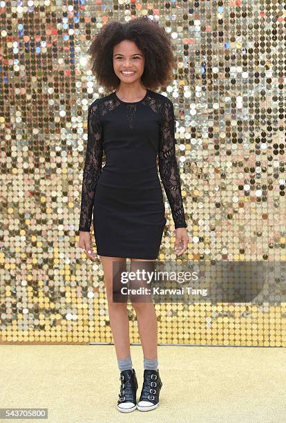 Indeyarna Donaldson-Holness attends the World Premiere of "Absolutely Fabulous: The Movie" at Odeon Leicester Square on June 29, 2016 in London,...