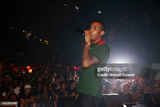 Herbo performs during the XXL Freshman Tour at Best Buy Theater on June 29, 2016 in New York City.