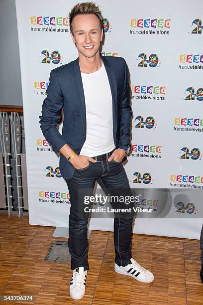 Cyril Feraud attends the 'Rendez-vous du 29' Photocall at France Television on June 29, 2016 in Paris, France.