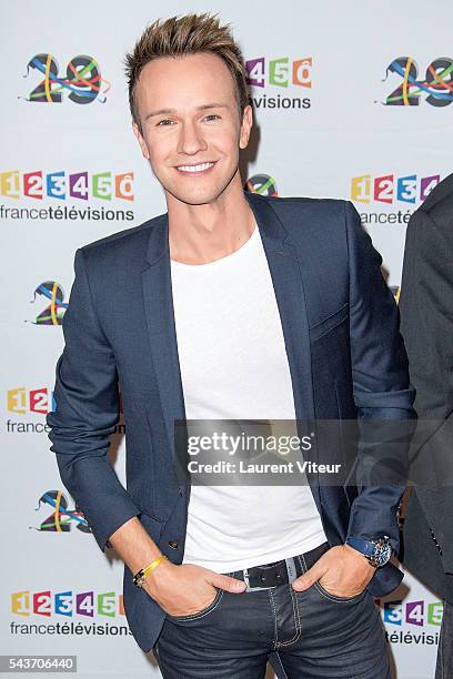 Cyril Feraud attends the 'Rendez-vous du 29' Photocall at France Television on June 29, 2016 in Paris, France.