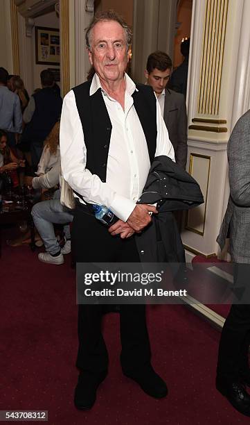 Eric Idle attends the world premiere concert performance of "Eugenius!" at The London Palladium on June 29, 2016 in London, England.