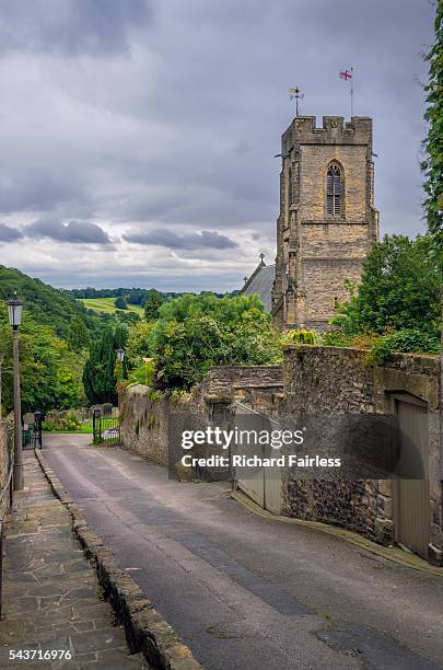 st mary's church, richmond - richmond yorkshire stock pictures, royalty-free photos & images