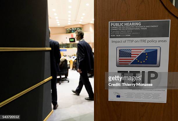 Brussels, Belgium, February 24; 2015. -- The Committee on Industry, Research and Energy is holding a public hearing jointly with the Committee on...