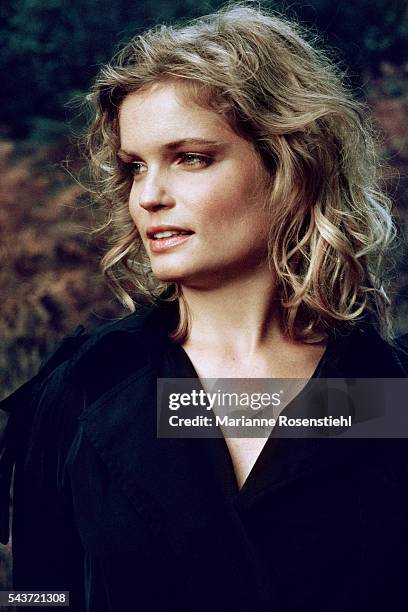 French actress Sarah Biasini, Ermenonville, France, 5th September 2003.