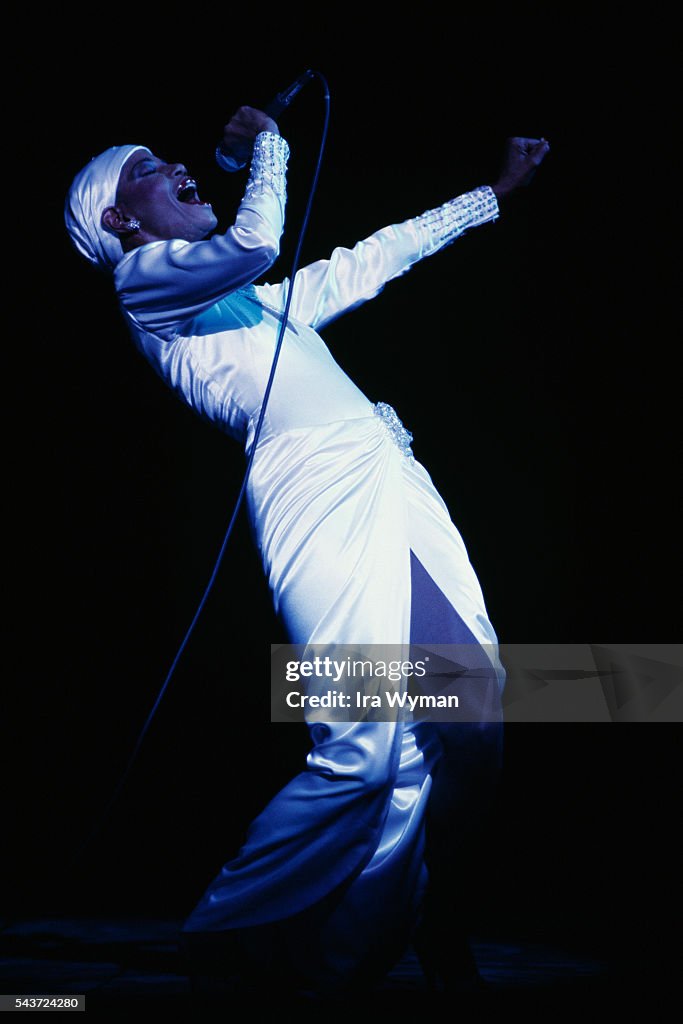 Moore Rnb Singer American R&B singer and actress Melba Moore on stage. News Photo ...
