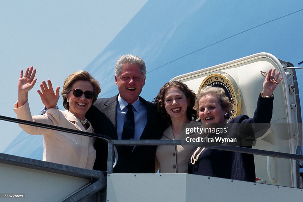 Official Visit of Bill Clinton to Switzerland