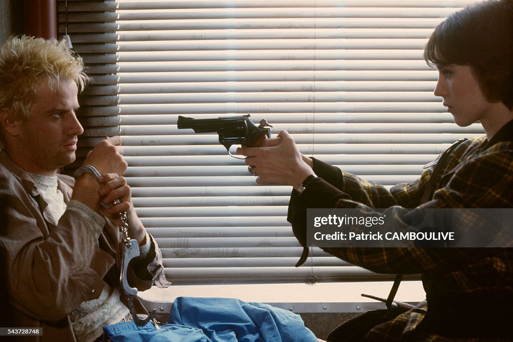 French Actor Christophe Lambert And French Actress Isabelle Adjani On french-actor-christophe-lambert-and-french-actress-isabelle-adjani-on