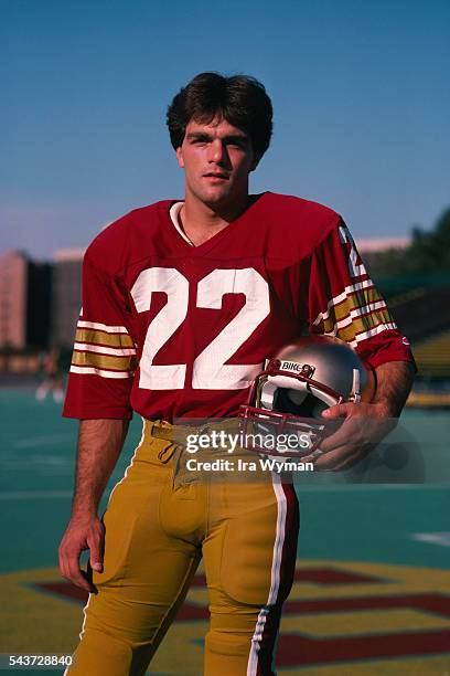 American quarterback for Boston College Doug Flutie.