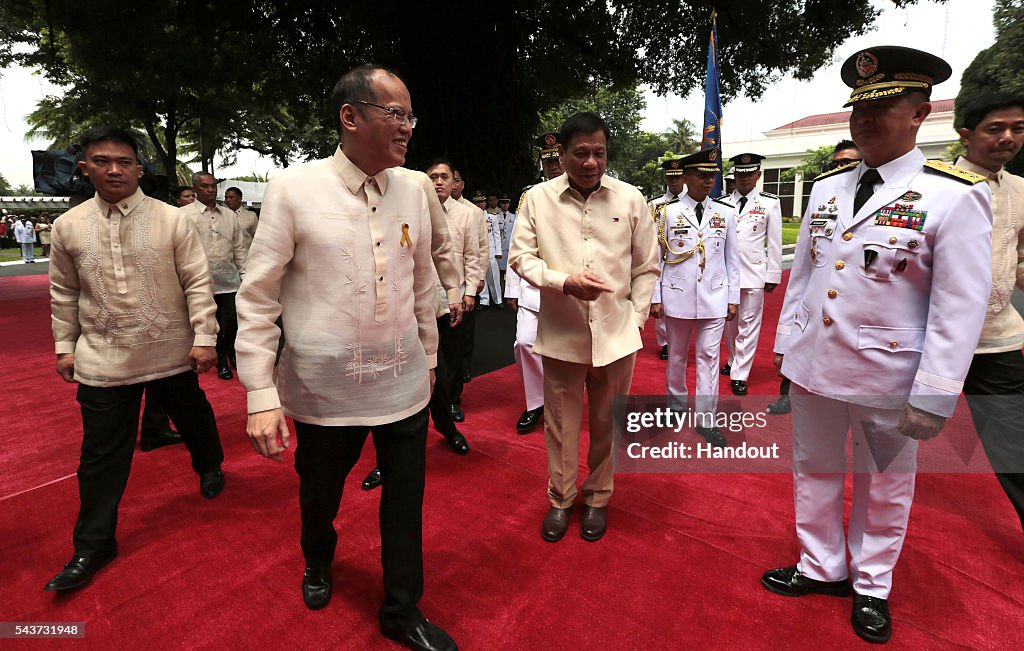 Rodrigo Duterte Sworn In As President Of The Philippines
